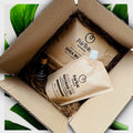 FairTale GHANA Shea butter 2.25 kg and Baobab oil 450 ml set, product photo.