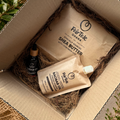 Raw Shea Butter 2.25 kg | 5 lb + Baobab Oil 210 ml | 7.1 fl oz Set