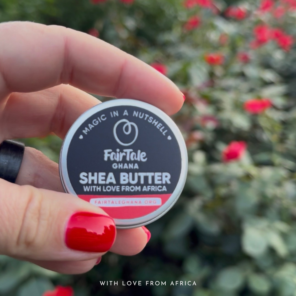 FairTale GHANA empty metal tin 10 ml, product photo detail.