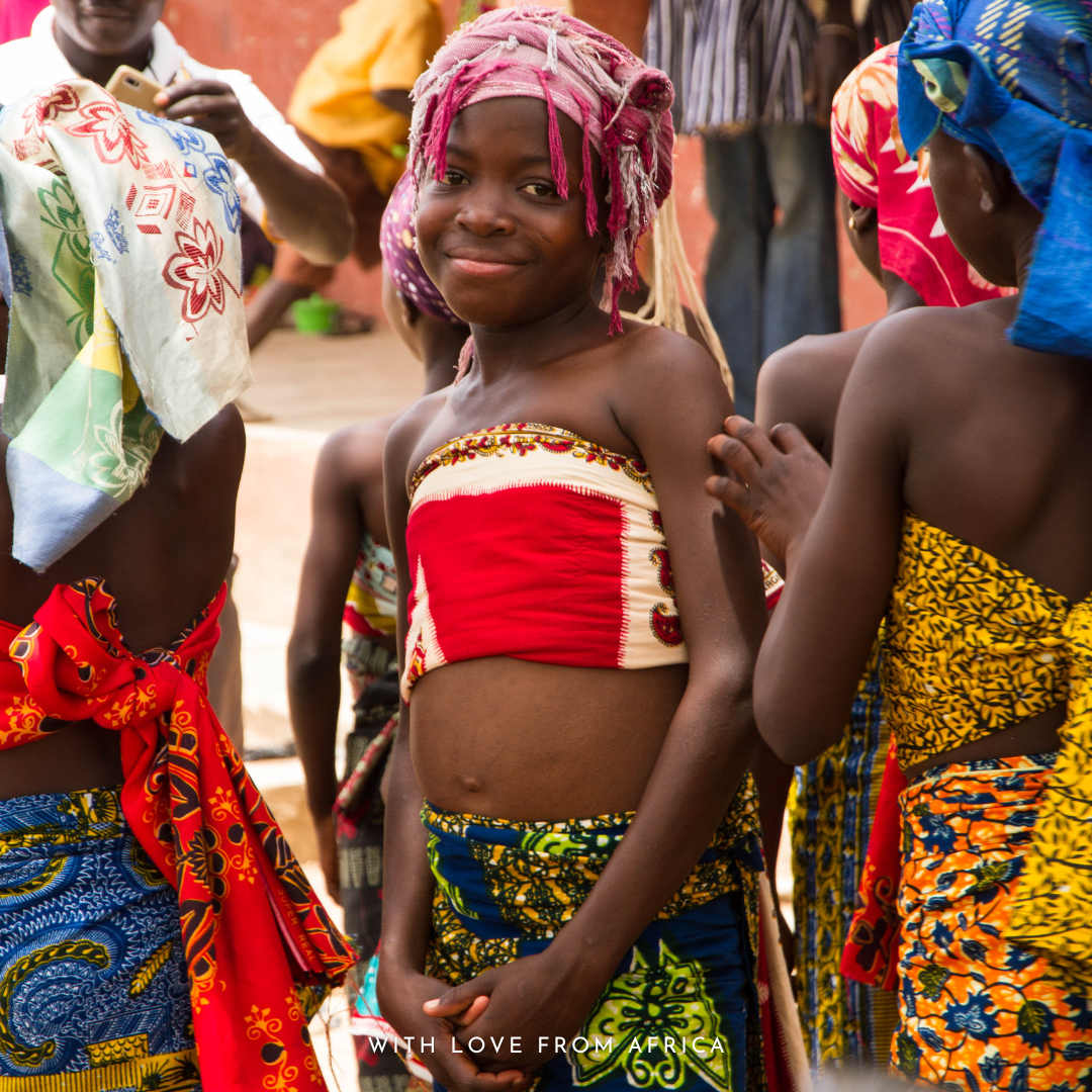 Final detail photo of FairTale GHANA's classroom textbook charity add-on.